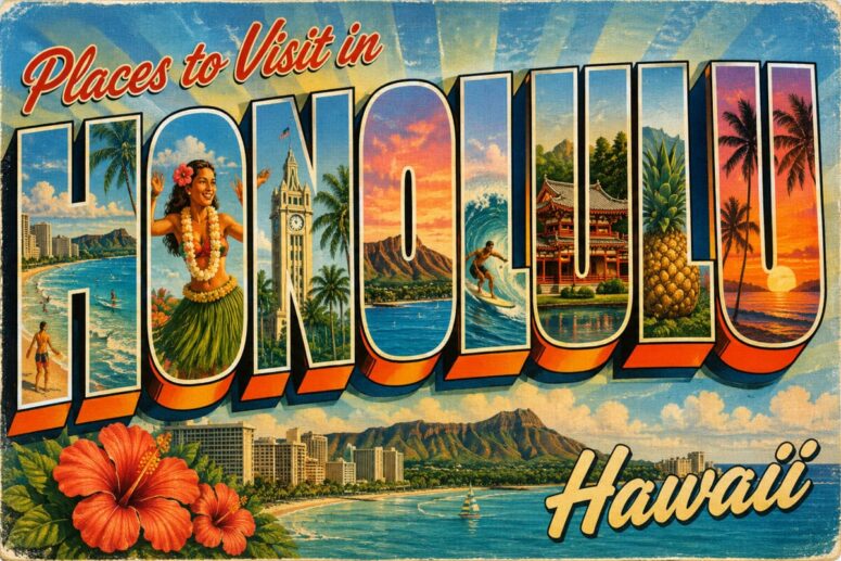 Væsentlige steder at besøge i Honolulu, Hawaii